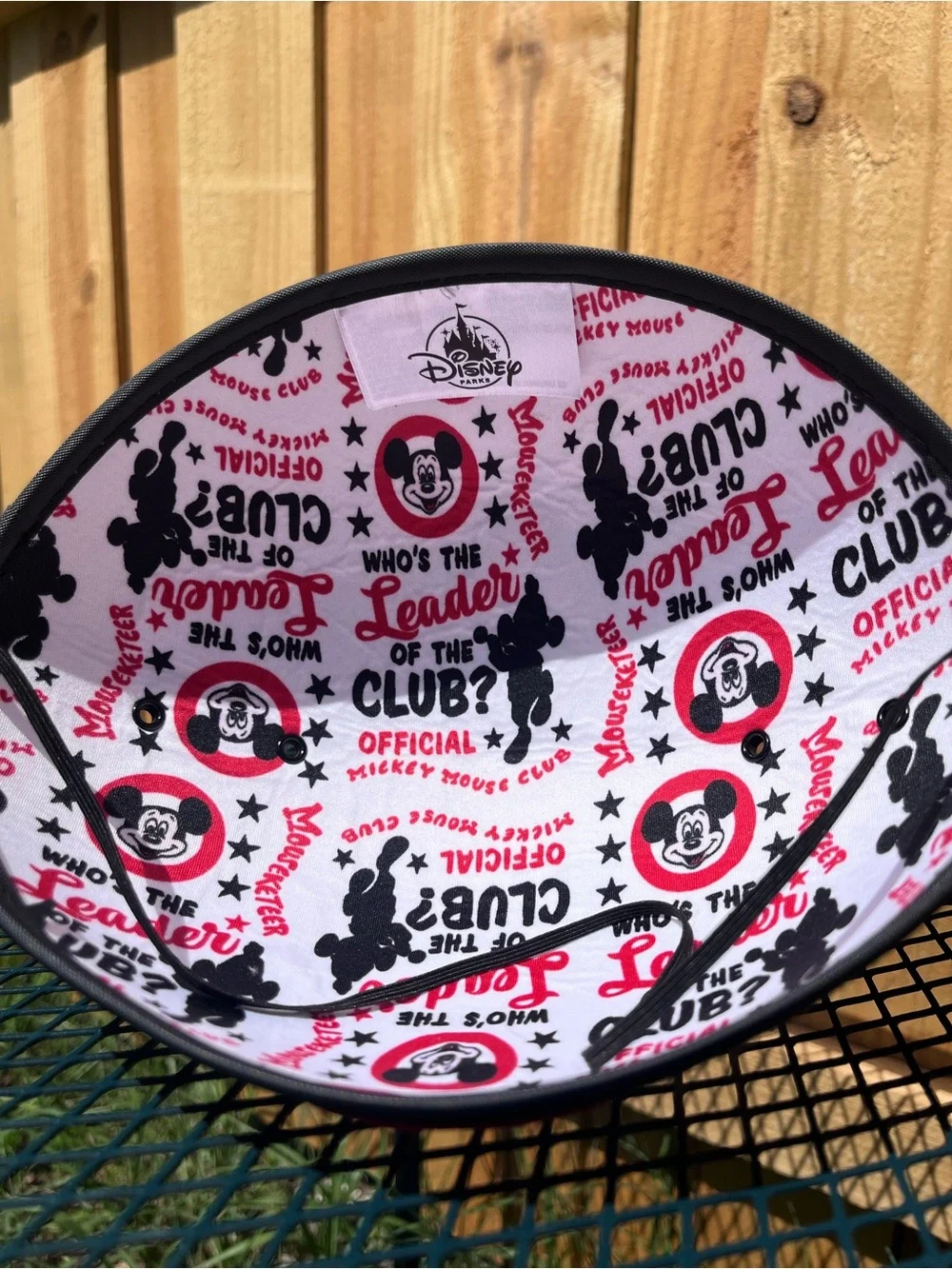 Disney Parks black felt Mickey Mouse ear hat